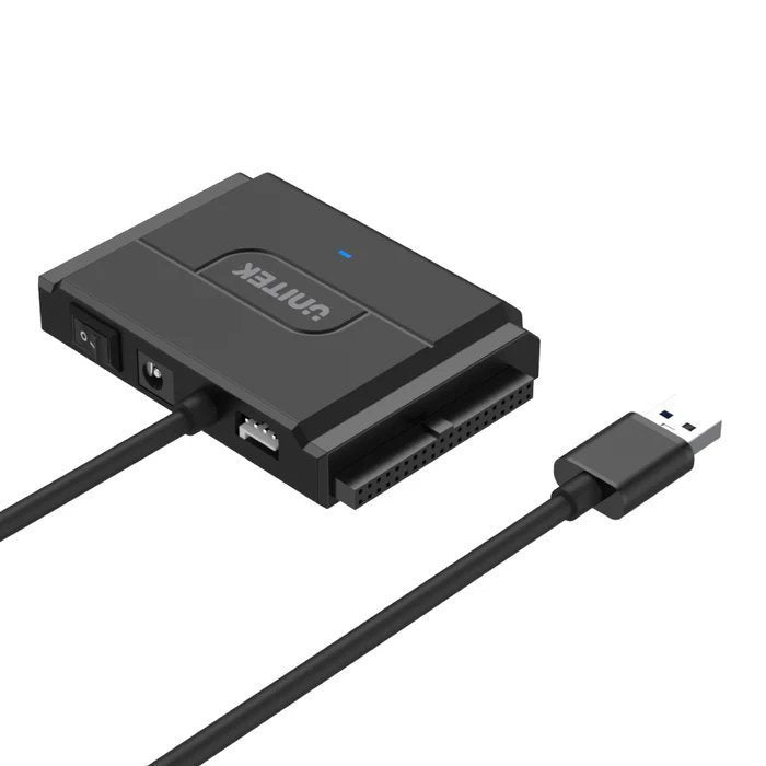 Unitek USB3.0 to SATA+IDE 2.5-3.5” Converter 12V2A PSU Y-3324 (UK)
