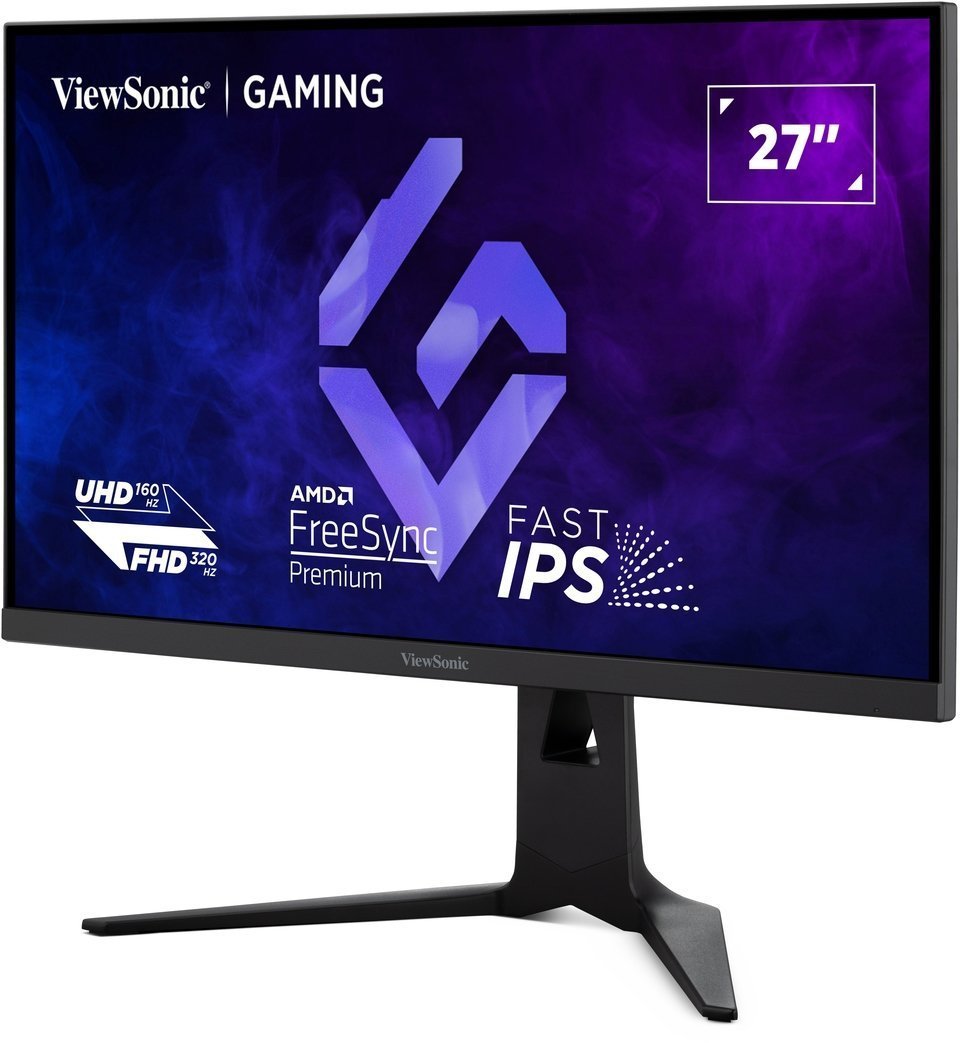 Viewsonic Monitor Gaming XG 27” DualMode 4K@160Hz/FHD@320Hz USB-C XG275D1-4K