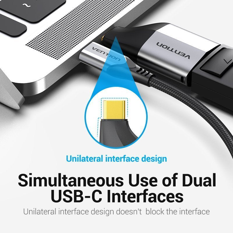 Vention Converter USB-C to DP Adapter 4K60Hz Metal TCCH0