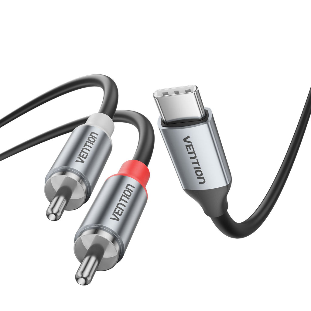 Vention AUDIO CONVERTER USB-C to 2RCA Male Cable 1.0m BIKHF