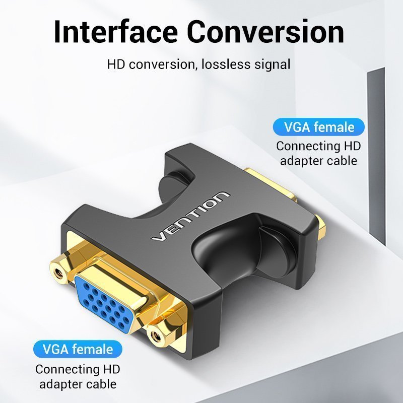 Vention VGA Coupler Female to Female (Connect 2 VGA Cables) DDGB0