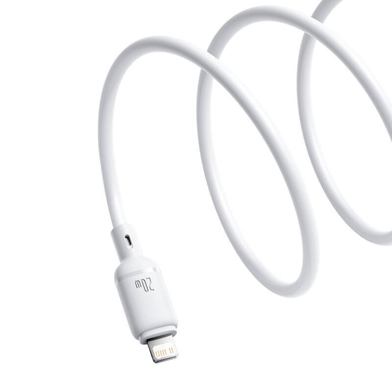 Baseus Cable Lightning to USB-C Silky Series 2.0m White