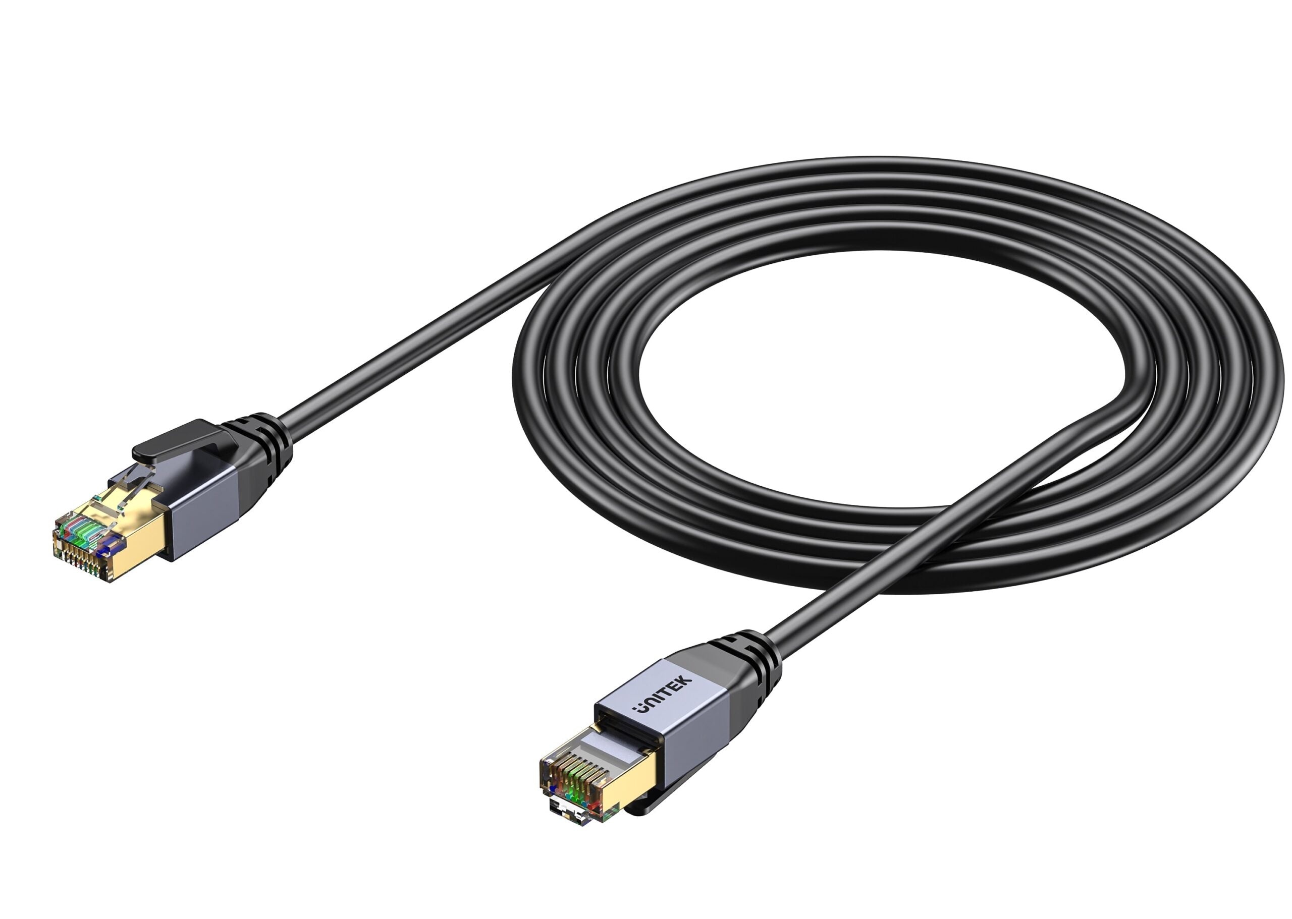 Unitek Network Patch Cable CAT8 Black 1.5m C18149A-1.5M