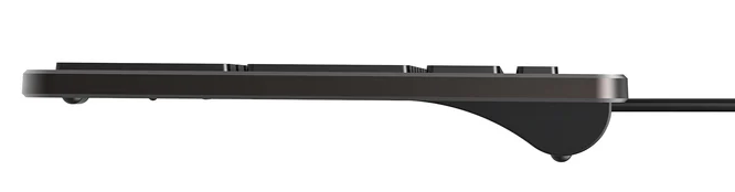Unitek Keyboard Wired 99K USB-C/A English SlimTap T053 Space Grey