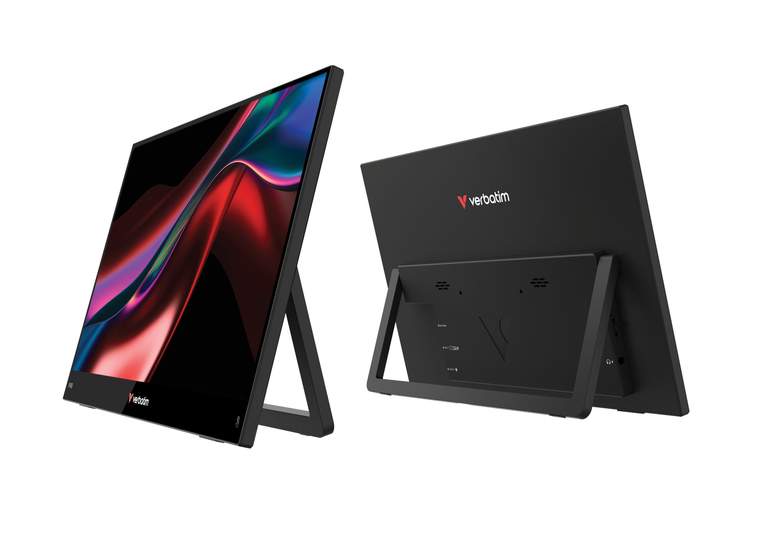 Verbatim Monitor Portable Touch 14″ Full-HD USB-C LIGHT Series