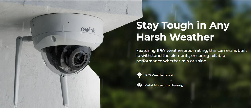 Reolink WIFI Outdoor Camera Dome 8MP 5x Optical Zoom RLC-843WA (W437)