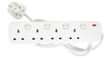 Mercury 4 Gang Switched Extension 2.0m 430.007UK