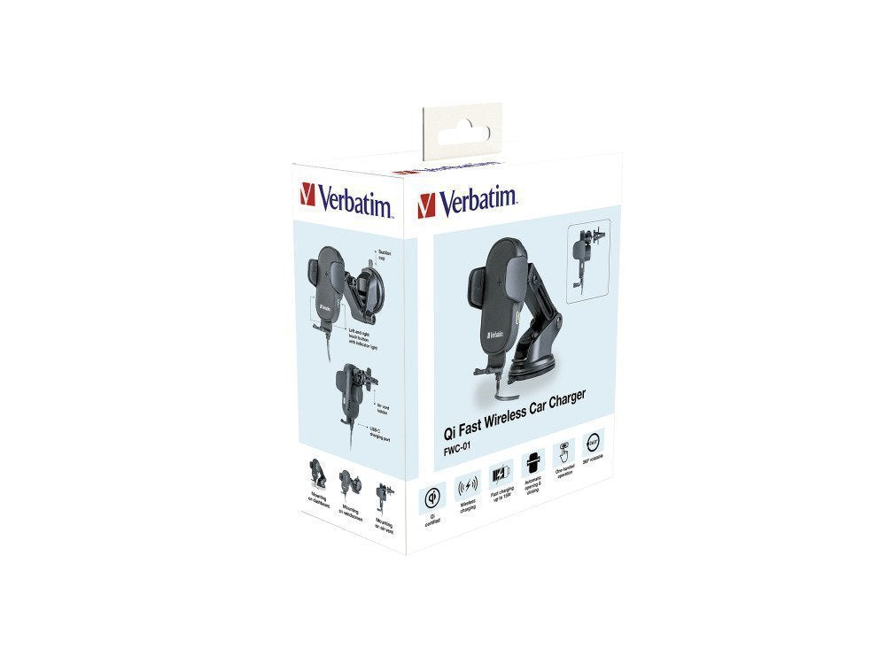 Verbatim Charger Car Wireless Qi FWC-01