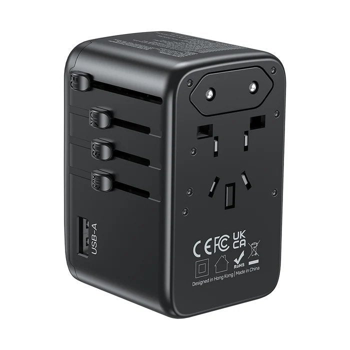 Unitek Charge Wall 100W Travel Adapter 3xUSBC+USBA Black P1123A