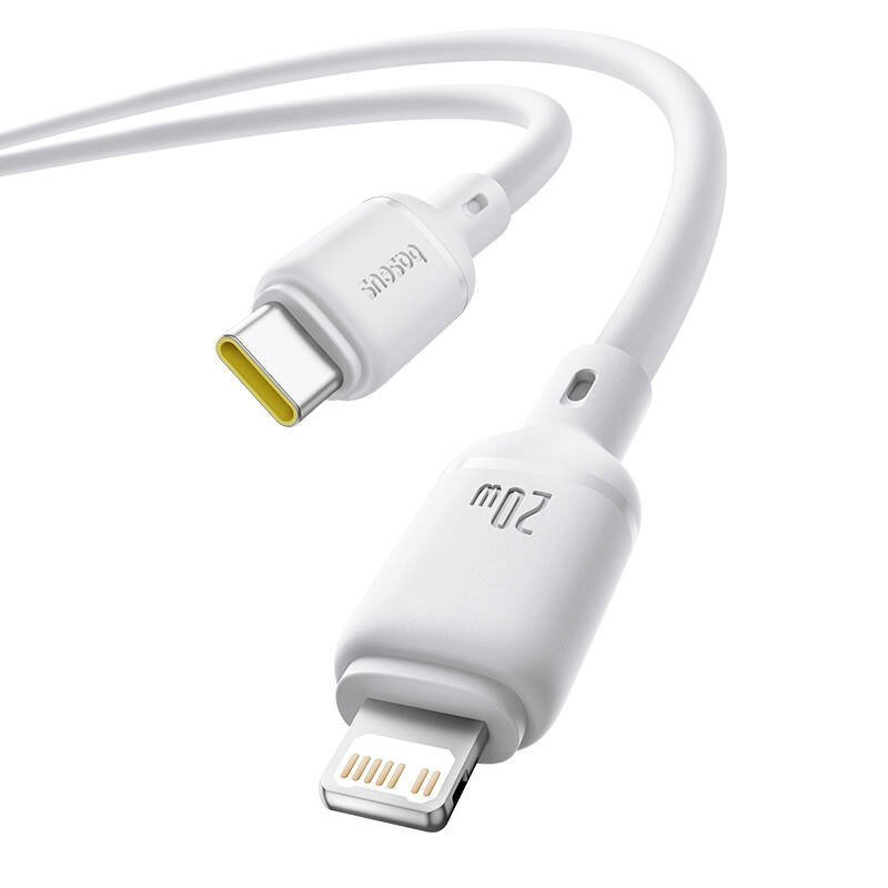 Baseus Cable Lightning to USB-C Silky Series 2.0m White