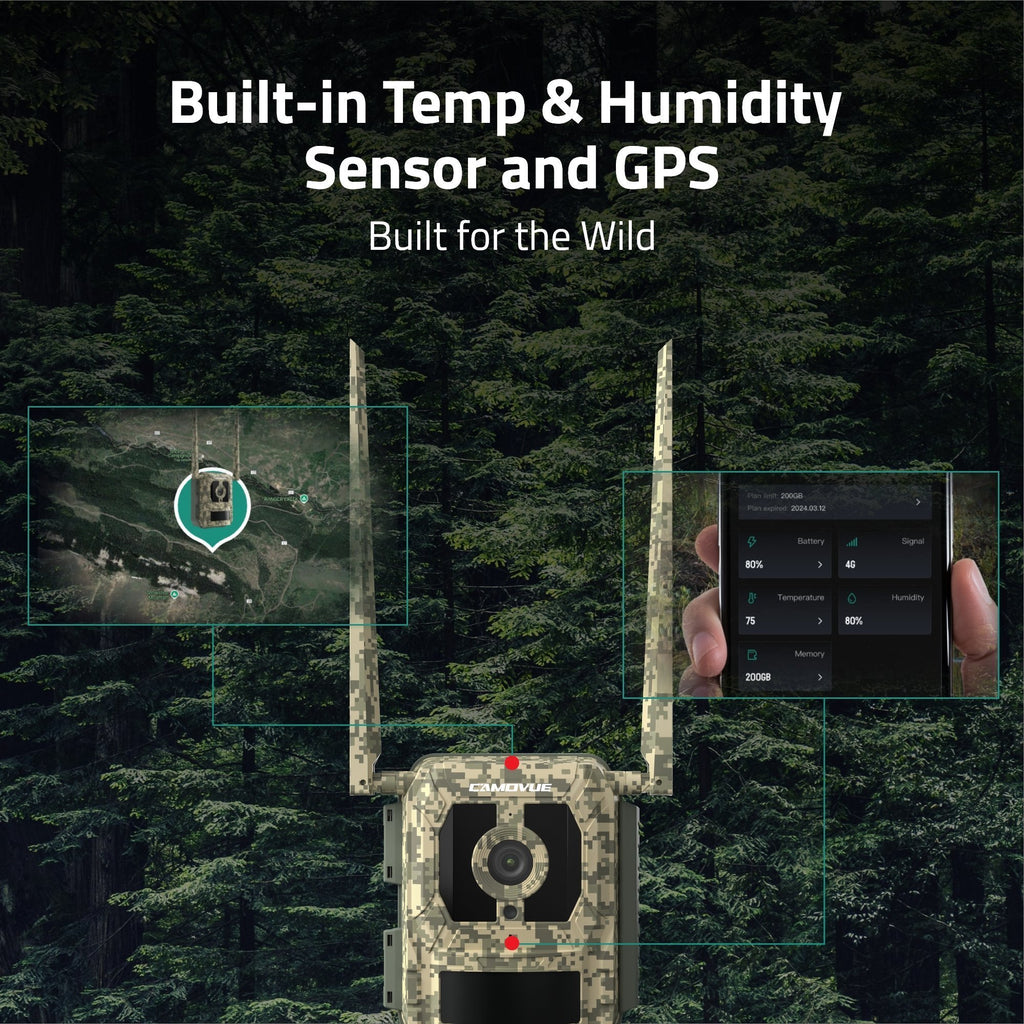 Reolink BP4G Outdoor Battery Camera 4K Wildlife Camovue Talon Series S130