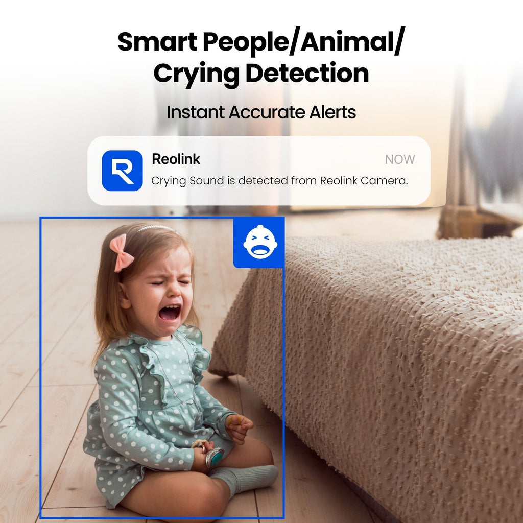 Reolink WIFI Indoor PTZ Camera 3MP E321 White