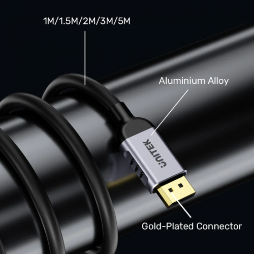 Unitek DisplayPort 1.4 Cable 8K 60Hz 5.0m C1628G-5M