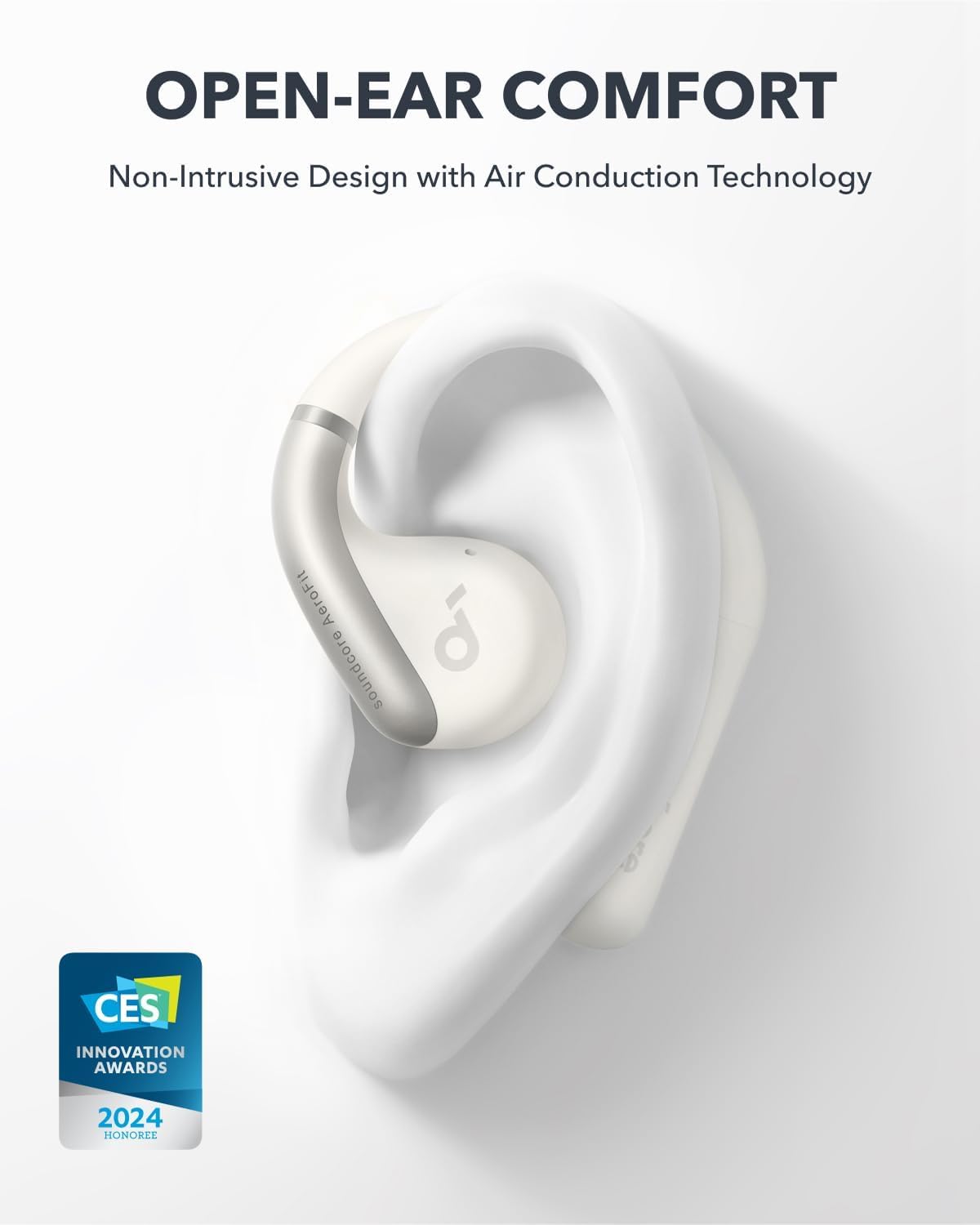 Anker Soundcore TWS Open Air Earphones AeroFit  White