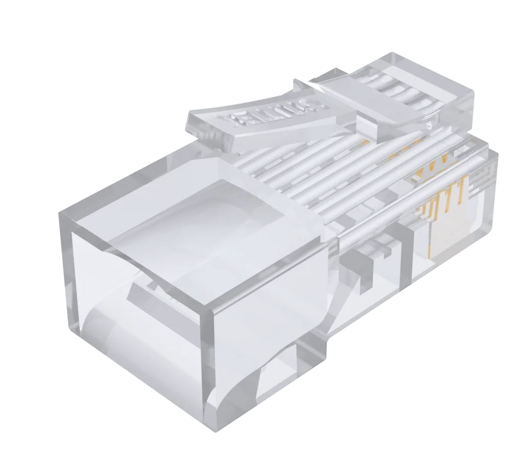 Unitek Network RJ45 Connect Cat6 Pass-Through 100pcs