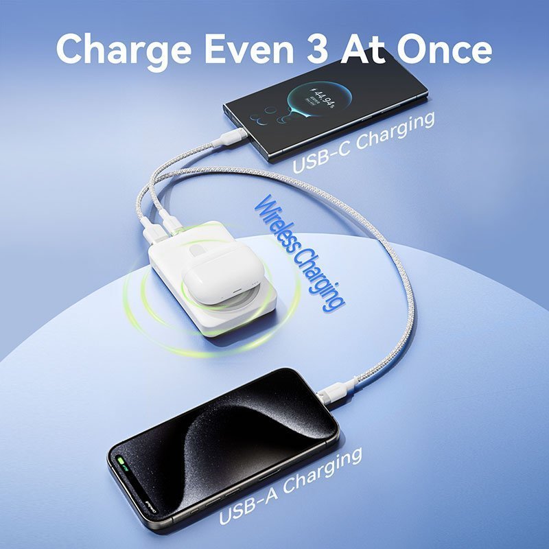 Vention Powerbank Wireless Magnetic 10000mAh 22.5W Black FHTB0