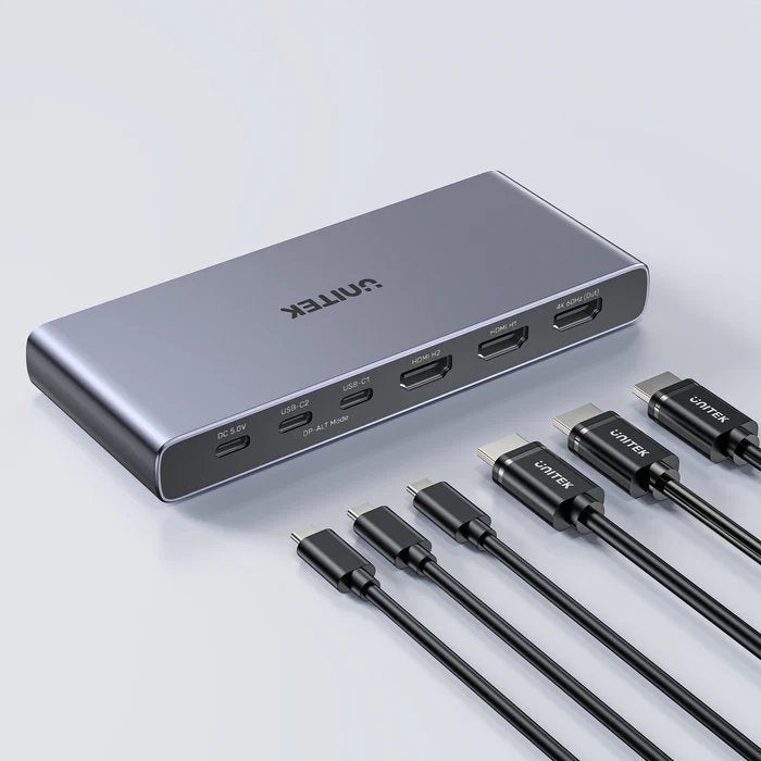 Unitek HDMI/USB-C Switch 4K 4in (2xHDMI + 2xUSB-C) 1xHDMI Out V1313A