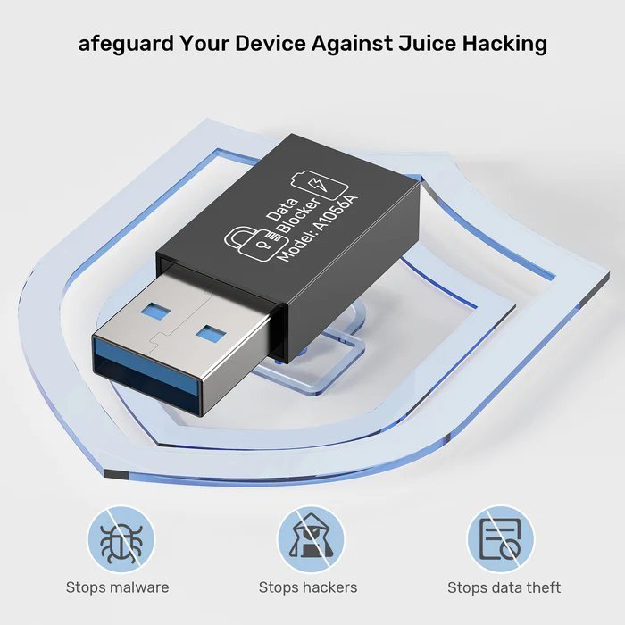 Unitek USB-A Data Blocker Support Charging 5V2A (2 pack) A1056A
