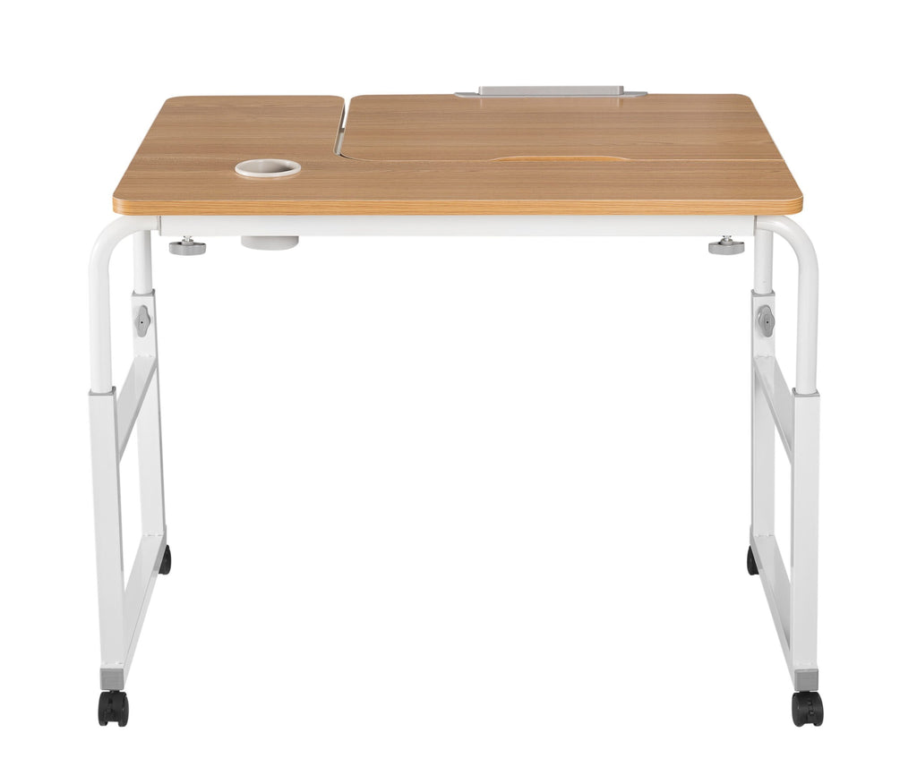 Lumivida Computer Tray Desk Mobile Height & Width Adjustable 60x80cm FWS10-1
