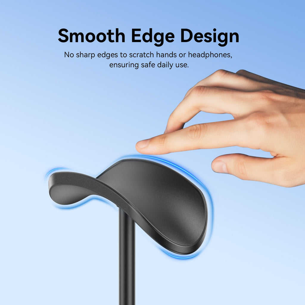 Vention AUDIO Headphone Stand Premium ABS + Rubber-Coated Metal KSOB0
