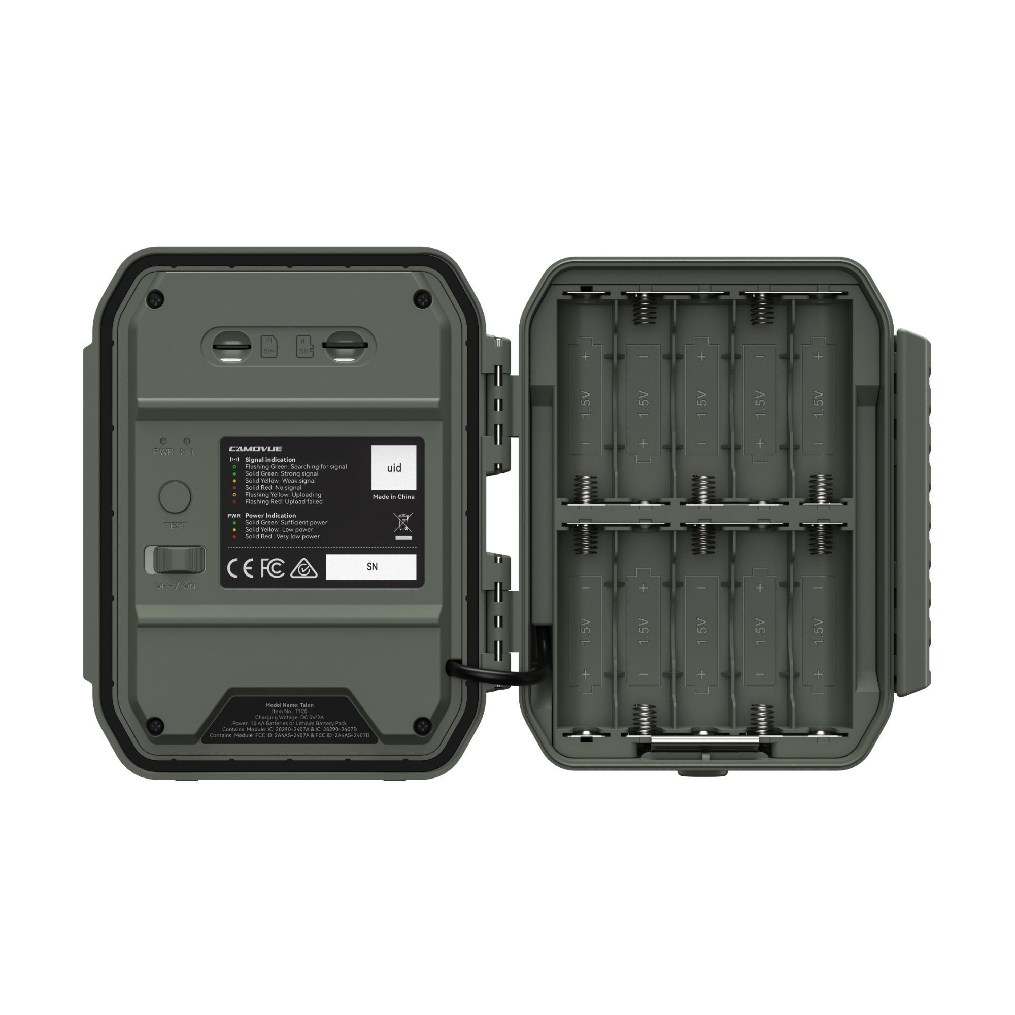 Reolink BP4G Outdoor Battery Camera 4K Wildlife Camovue Talon Series S130