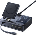 Baseus Charger Desktop 140W Qi2 3C+U NOMOS 5-in-1 Wireless+Retractable+Display UK