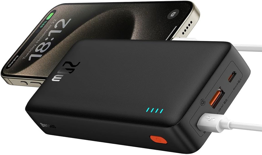 Baseus Powerbank 20W 20000mAh Airpow Black