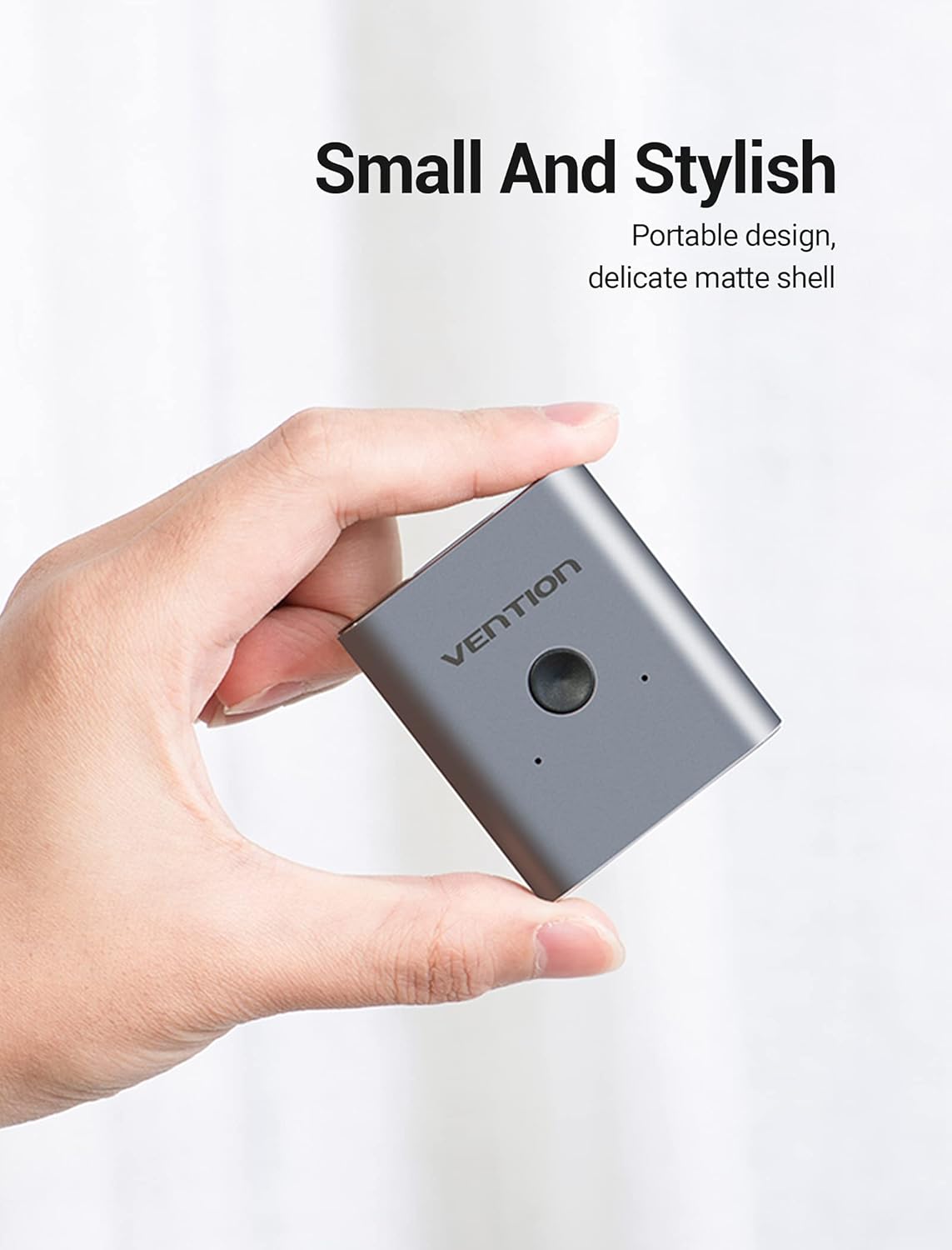 Vention HDMI Switch 2-Port 4K 2.0 Bi-Directional Metal AFUH0