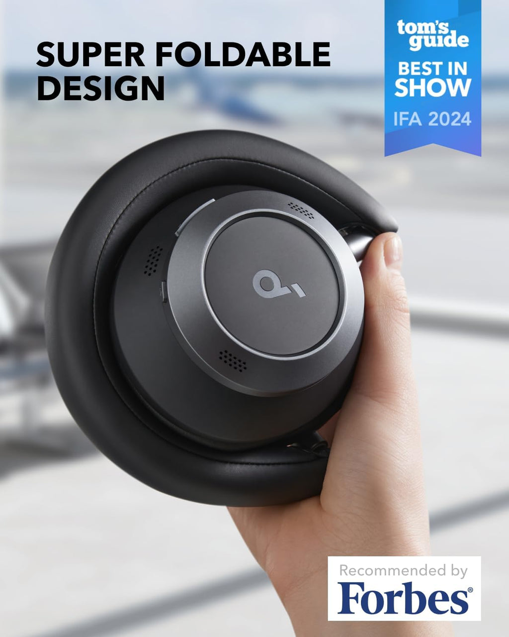Anker Soundcore Headphones HiRes Space One Pro Black