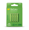 GP ReCyko+ Recharg Batteries AAA 800mah 4pcs 656.859UK