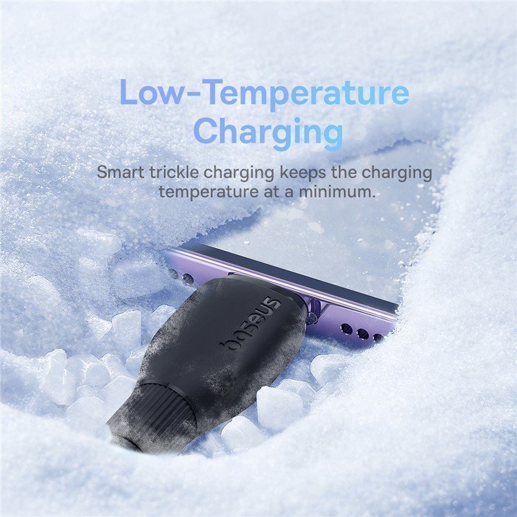 Baseus Cable Lightning to USB-C Pudding Series  20W 1.2m  Black