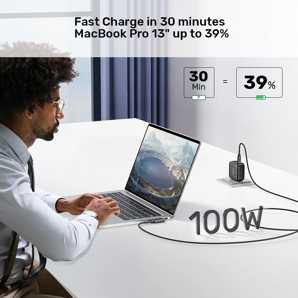 Unitek MC USB-C Cable PD100W L-Shape 5.0m C14123BK-5M