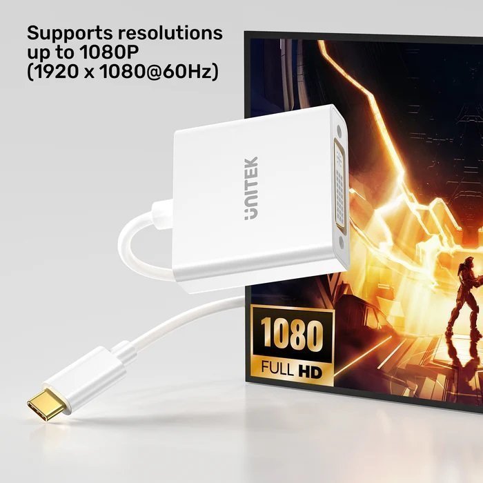 Unitek Converter USB-C to DVI Adapter V1429A