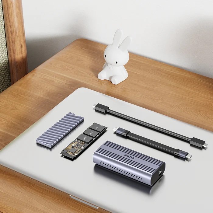 Unitek HDE USB-C NVME/PCIe Enclosure 40Gbps