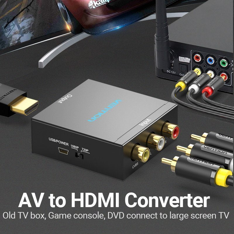 Vention Converter 3RCA to HDMI USB Powered AEFB0