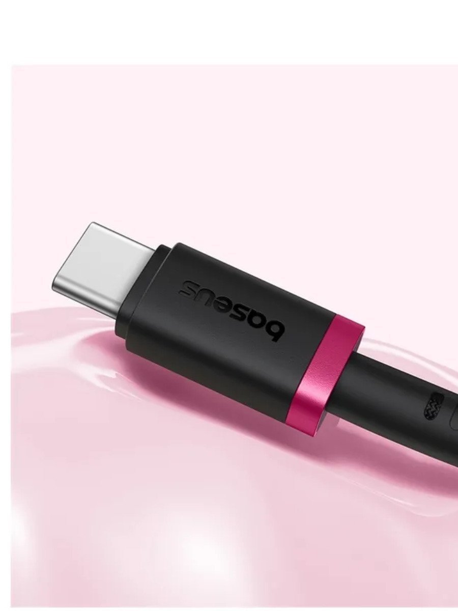 Baseus Cable USB-C to USB-A Dura Series Braided 2.0m Black+Red