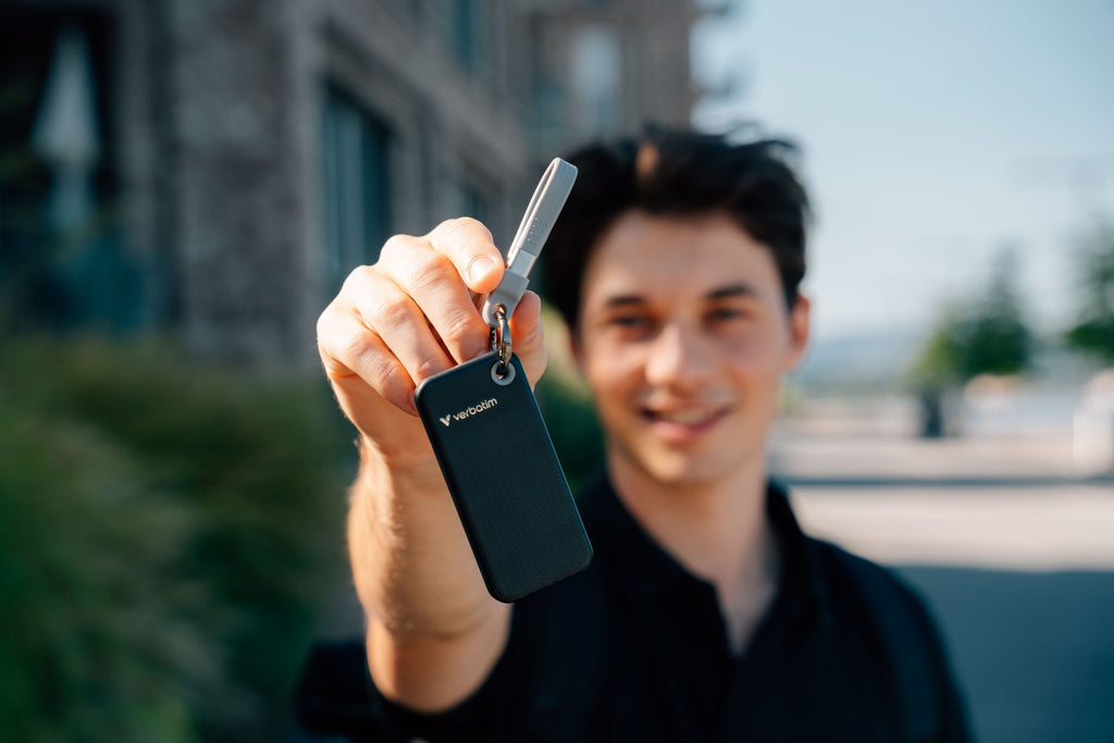 Verbatim SSD Portable POCKET KEYRING 3.2 Gen2 1TB Black/Grey