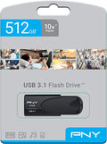 PNY Attache 4 USB 3.1 Stick 512GB Black