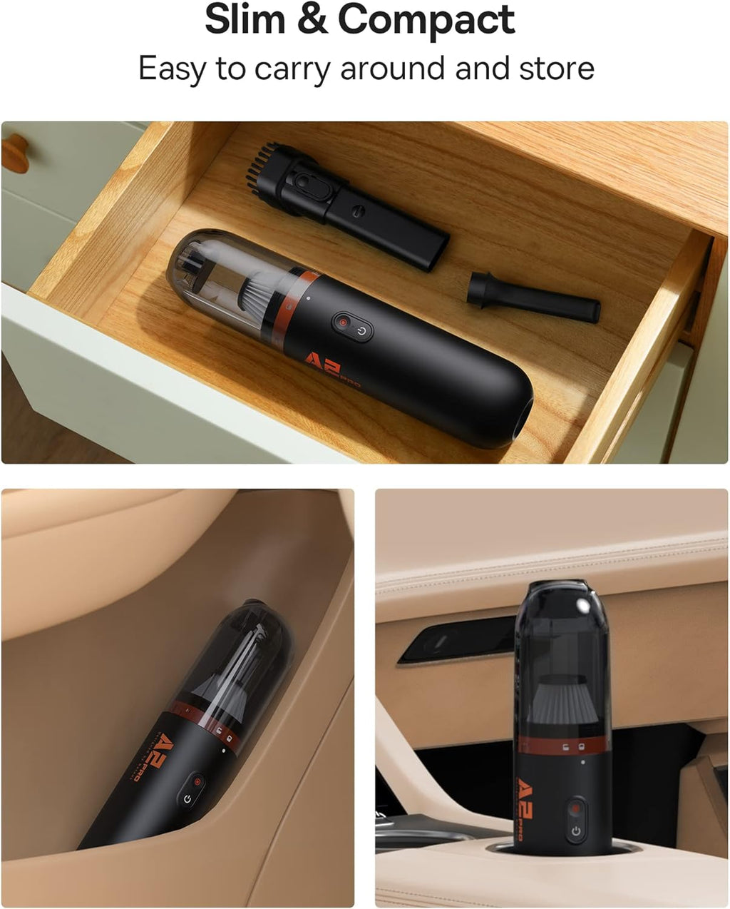 Baseus VA Vacuum Cleaner Pet/Car 6000PA A2Pro