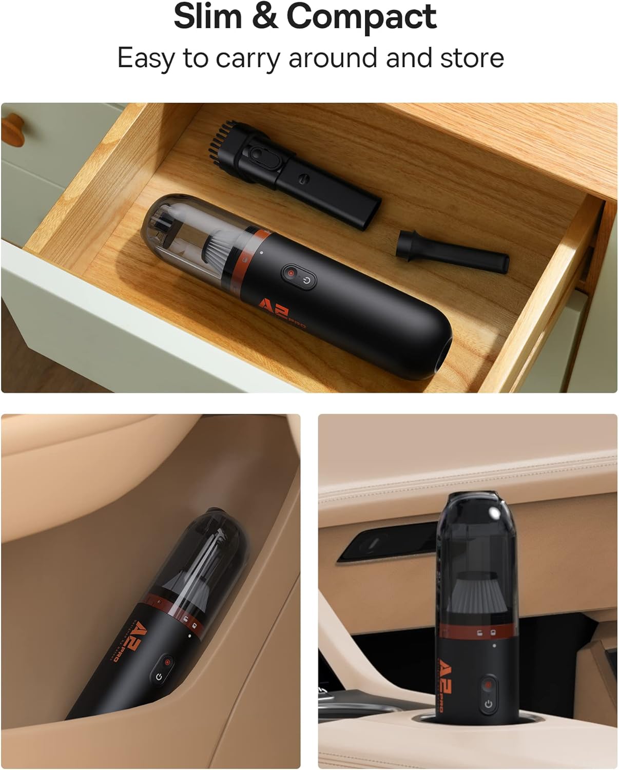 Baseus VA Vacuum Cleaner Pet/Car 6000PA A2Pro