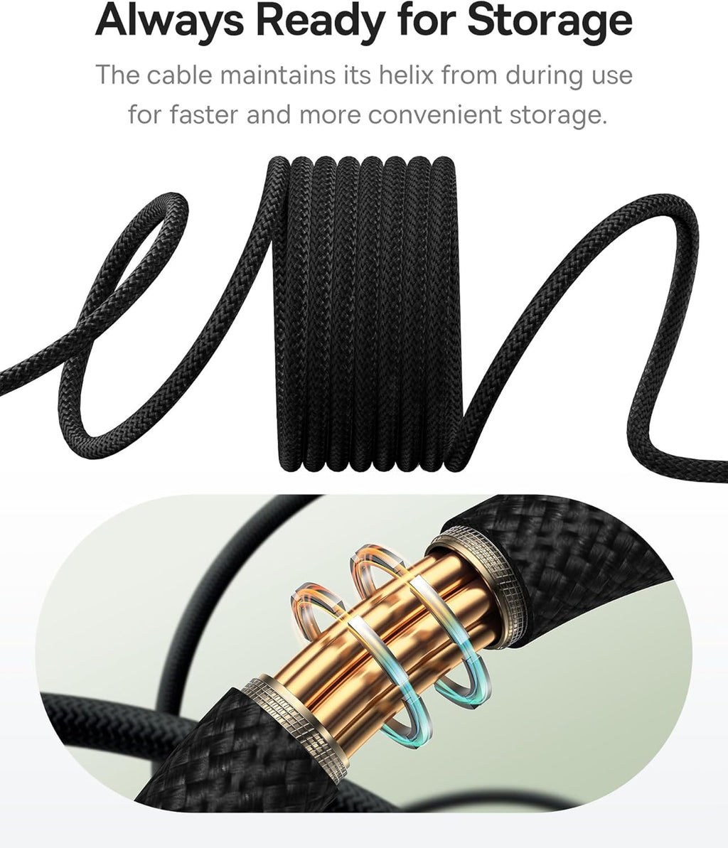 Baseus Cable USB-C to USB-C Tungsten Gold Magnetic Charging Cable 1.0m