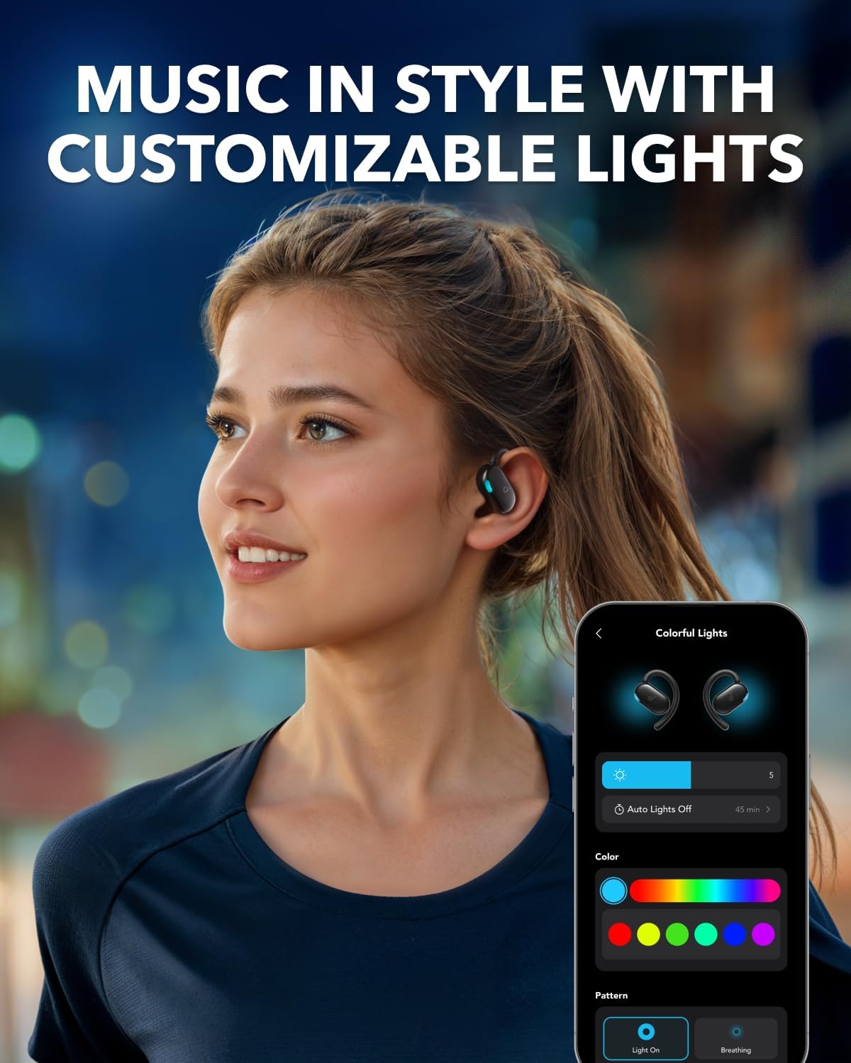 Anker Soundcore TWS Earphones Open Air V20i Black