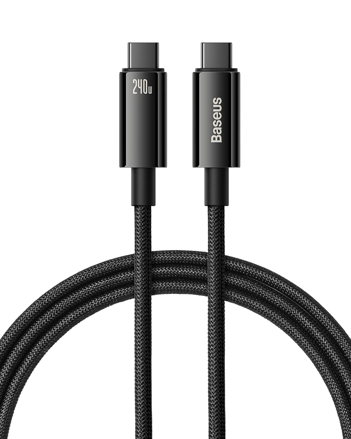 Baseus Cable USB-C to USB-C Tungsten Gold 240W 2.0m Blk