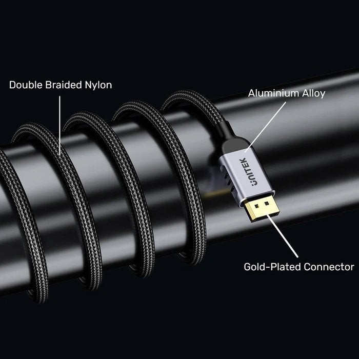 Unitek  DisplayPort 2.1 Cable 8K 120Hz 2.0m