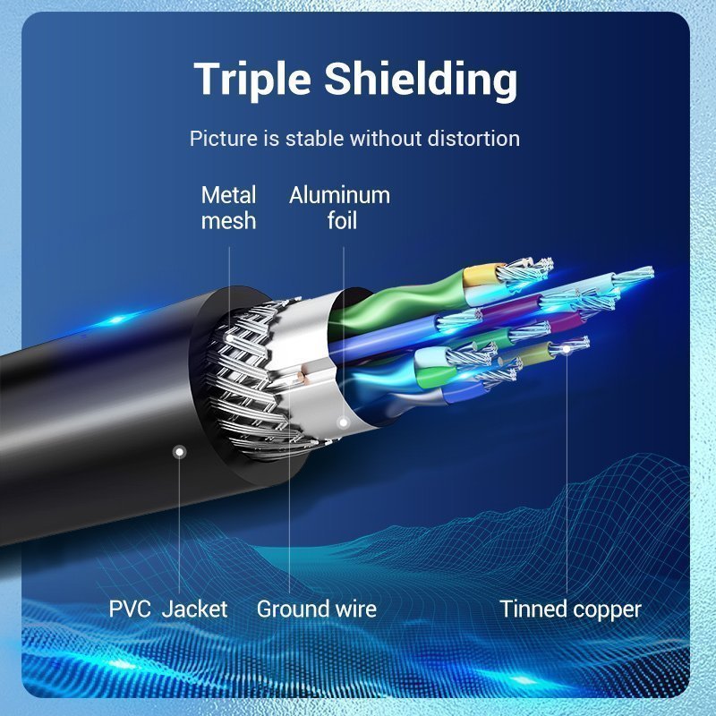 Vention DisplayPort Cable to DVI-D 24+1 1.5m HAFBG