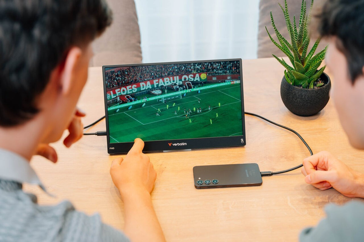 Verbatim Monitor Portable Touch 14” Full-HD Powered by Wireless PowerBank