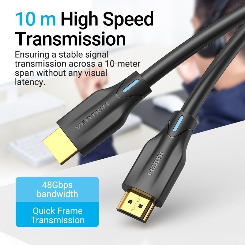 Vention HDMI Cable 2.1 8K 2.0m AANBH