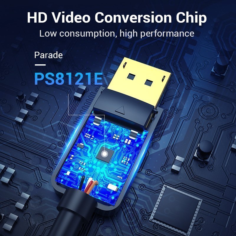 Vention DisplayPort Cable to DVI-D 24+1 1.5m HAFBG