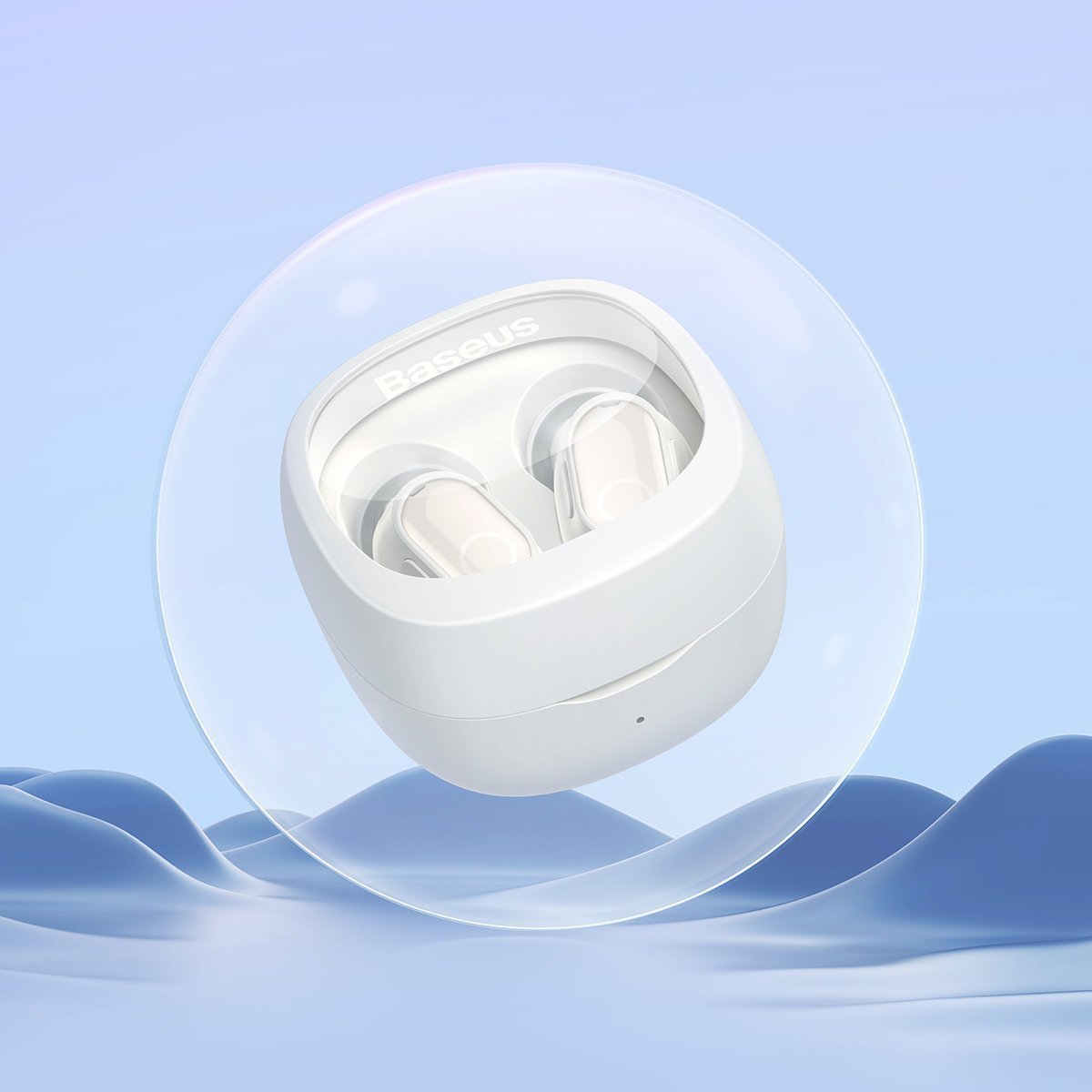 Baseus Headphones In Ear TWS Bowie WM02 White