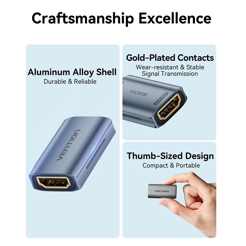 Vention HDMI Repeater for Signal Amplification 8K60Hz AIWH0